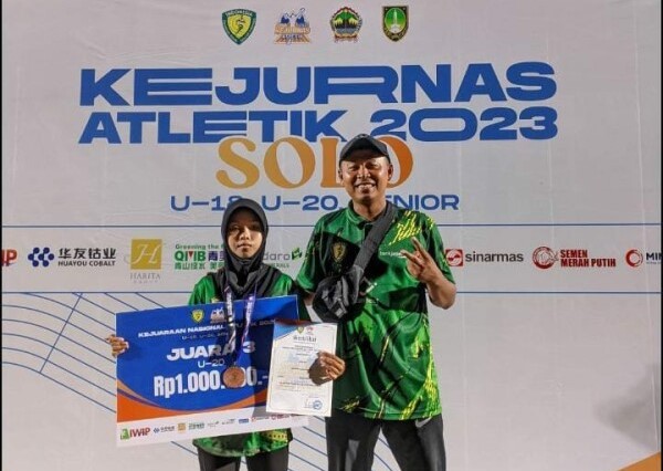 Atlet Muda Bojonegoro Raih Podium Kejurnas Atletik